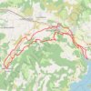 Trace GPS VTT_SEYNE-18-st étienne le laus-chorges-viaduc submergé-saruchet 40 km 878 m d+, itinéraire, parcours