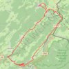 Trace GPS Lac de Lamoura et Valserine - Prémanon, itinéraire, parcours