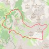 Trace GPS Gialorgues - Roche Trouée, itinéraire, parcours
