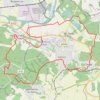 Trace GPS Autour de l'Abbaye de Royaumont par la forêt de Carnelle, itinéraire, parcours