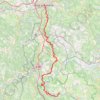 Trace GPS rocamadourbrive, itinéraire, parcours