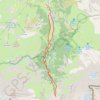 Trace GPS Grande cascade du cirque de Gavarnie, itinéraire, parcours