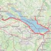 Trace GPS Tour du Lac de Constance, itinéraire, parcours