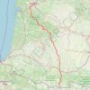 Trace GPS La Ténarèze - Bordeaux - Hospice de Rioumajou, itinéraire, parcours