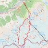 Trace GPS Mont Blanc par les Cosmiques, itinéraire, parcours