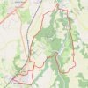 Trace GPS Monts d'Arrée, Lu Fumé, itinéraire, parcours
