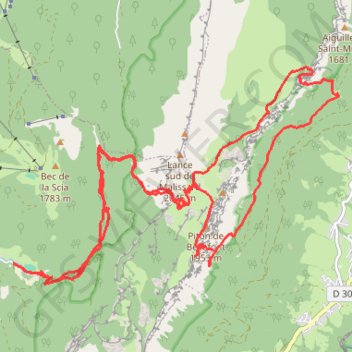 Trace GPS Joli tour en Chartreuse, itinéraire, parcours