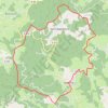 Trace GPS Valsonne - 17/01/2016, itinéraire, parcours