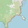 Trace GPS Cap Lardier - Ramatuelle, itinéraire, parcours