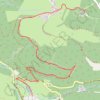 Trace GPS Sentier des hameaux morts pour la France, itinéraire, parcours