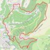 Trace GPS Les vignobles - Château-Chalon et Côtes du Jura, itinéraire, parcours