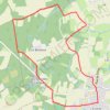 Trace GPS Brusvily, via le Bosreux, itinéraire, parcours