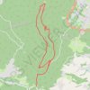 Trace GPS Circuit des rochers - Saulcy-sur-Meurthe, itinéraire, parcours