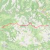 Trace GPS Via Podiensis GR65 Golinhac-Conques, itinéraire, parcours
