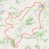 Trace GPS Saint-Martin-En-Haut, itinéraire, parcours