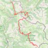 Trace GPS Haute route des Escartons, itinéraire, parcours