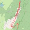 Trace GPS Les Belles Ombres - Sangle et Rochers - Sainte-Marie-du-Mont, itinéraire, parcours
