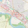 Trace GPS Marmande nocturne, itinéraire, parcours
