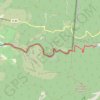 Trace GPS BAronnies - Toulourenc portion amont, itinéraire, parcours