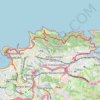 Trace GPS Pasaia-San Sebastian - Amara par le sentier littoral, itinéraire, parcours