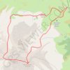 Trace GPS Arbizon crête Est depuis la Hourquette d'Ancizan, itinéraire, parcours