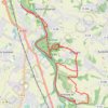 Trace GPS Trail du Confluent 2014, itinéraire, parcours