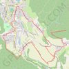 Trace GPS Pays Voironnais - Circuit de Louisias - Motte Castrale du Châtelard, itinéraire, parcours