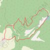 Trace GPS Urcy Leuzeu par roche pompom, itinéraire, parcours