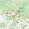 Trace GPS GR10 De l'Etang d'Araing à l'Etang de Guzet (Ariège), itinéraire, parcours