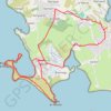Trace GPS Locmariaquer et ses sites naturels, itinéraire, parcours