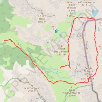 Trace GPS Fouillouse tour du breck, itinéraire, parcours