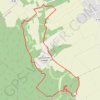 Trace GPS Oppidum de Montaigu depuis Laines-aux-Bois, itinéraire, parcours