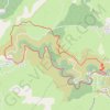 Trace GPS Le Cirque de Vissec et les Moulins de la Foux, itinéraire, parcours
