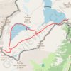 Trace GPS Le Cheval Blanc Emosson, itinéraire, parcours
