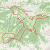 Trace GPS Montreux Trail Festival 2018 - La Tréchadèze, itinéraire, parcours