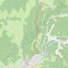 Trace GPS La Descente des Mines, itinéraire, parcours