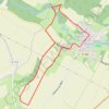 Trace GPS Autour de Boubers-sur-Canche, itinéraire, parcours