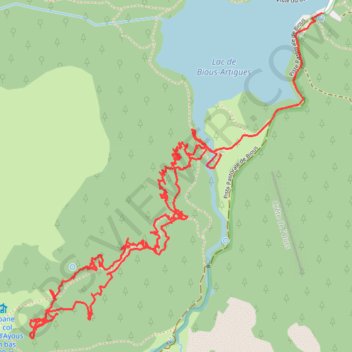 Trace GPS Randonnée d'étude Champignon, itinéraire, parcours