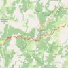 Trace GPS Les Vignes Caussignac, itinéraire, parcours