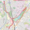 Trace GPS Les canaux de Dorignies -Douai, itinéraire, parcours