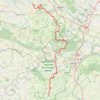 Trace GPS GR36 De Putanges-Pont-Ecrepin (Orne) à Mont-Saint-Jean (Sarthe), itinéraire, parcours