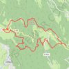 Trace GPS Col de Portes 19Km, itinéraire, parcours