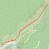 Trace GPS Source du Tiourre, itinéraire, parcours