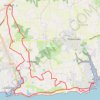 Trace GPS Audax 25 Plomeur, itinéraire, parcours