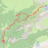 Trace GPS Montée au refuge de Bostan au départ du Pied du Crêt, itinéraire, parcours