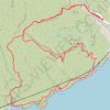 Trace GPS Niolon - Elevine - Niolon, itinéraire, parcours