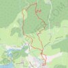 Trace GPS Col du Pradel, Col d'Empy, Combe de Peyre Male, La Salvetat sur Agout, itinéraire, parcours