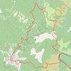 Trace GPS Mont Capell - Serre de la garce, itinéraire, parcours