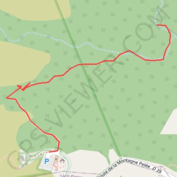 Trace GPS Randonnée du 26/07/2021 à 17:32, itinéraire, parcours