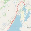 Trace GPS Lough Mask - Ballintober Abbey - Lough Carra, itinéraire, parcours